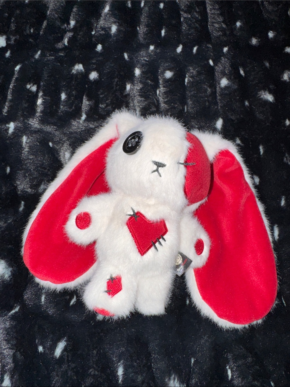 Love Rabbit Plush Keychain